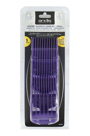 ANDIS_Master Magnetic Comb Set (Small) 5pcs_Cosmetic World